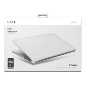 UNIQ Claro Bookcase MacBook Pro 14" (2021) dove matte clear - Image 3