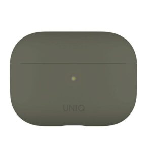UNIQ Lino Dėklas AirPods Pro Silicone pilkos spalvos moss - Image 2