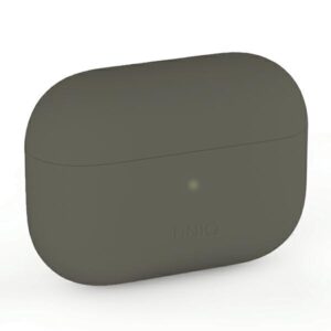 UNIQ Lino Dėklas AirPods Pro Silicone pilkos spalvos moss - Image 6