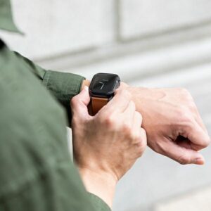 UNIQ Garde Dėklas Apple Watch Series 7/8/SE 2 41mm. clear - Image 5