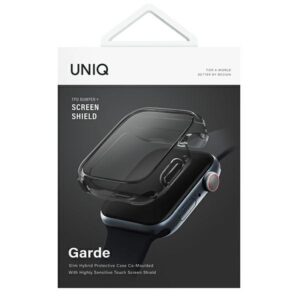 UNIQ Garde Dėklas Apple Watch Series 7/8/SE 2 41mm. smoked pilkos spalvos - Image 6