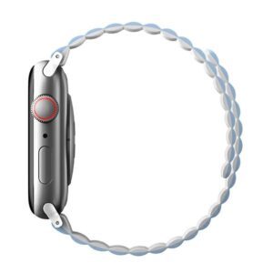UNIQ Revix apyrankė Apple WatchSeries1-8/SE1/2/3/Ultra1/2/3 42/44/45/49mm Reversible Magnetic blue - Image 5