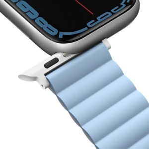 UNIQ Revix apyrankė Apple WatchSeries1-8/SE1/2/3/Ultra1/2/3 42/44/45/49mm Reversible Magnetic blue - Image 7