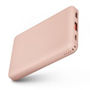 UNIQ Powerbank Fuele mini 8000mAh USB-C 18W PD Fast charge rožinės spalvos - Image 1