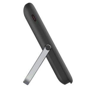 UNIQ Powerbank Hoveo 5000mAh USB-C 20W PD Fast charge Wireless Magnetic charcoal pilkos spalvos - Image 4