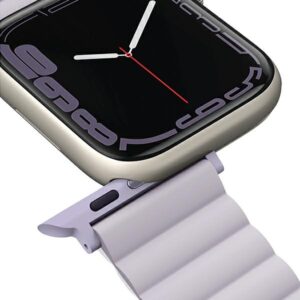 UNIQ Revix apyrankė Apple Watch Series1-8/SE/SE2/SE3/Ultra1/2/3 42/44/45/49mm Reversible Magnetic lilac - Image 6