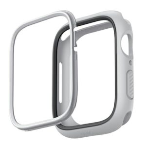 UNIQ Moduo Dėklas Apple Watch Series 4/5/6/7/8/9/SE/SE2/SE3 40/41 mm chalk-stone pilkos spalvos - Image 2