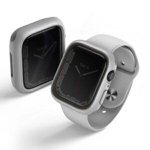 UNIQ Moduo Dėklas Apple Watch Series 4/5/6/7/8/9/SE/SE2/SE3 40/41 mm chalk-stone pilkos spalvos - Image 3
