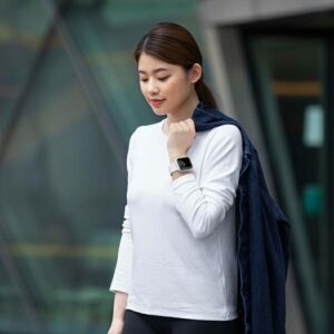 UNIQ Moduo Dėklas Apple Watch Series 4/5/6/7/8/9/SE/SE2/SE3 40/41 mm chalk-stone pilkos spalvos - Image 4