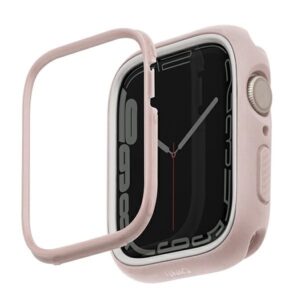 UNIQ Moduo Dėklas Apple Watch Series 4/5/6/7/8/9/SE/SE2/SE3 44/45mm blush-baltos spalvos - Image 1