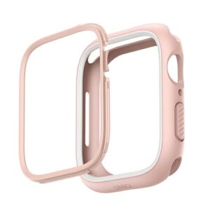 UNIQ Moduo Dėklas Apple Watch Series 4/5/6/7/8/9/SE/SE2/SE3 44/45mm blush-baltos spalvos - Image 2