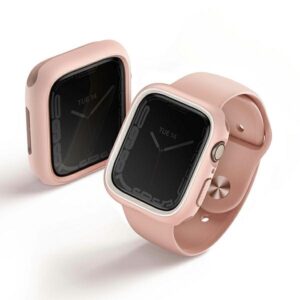 UNIQ Moduo Dėklas Apple Watch Series 4/5/6/7/8/9/SE/SE2/SE3 44/45mm blush-baltos spalvos - Image 3