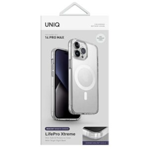 UNIQ LifePro Xtreme Dėklas Apple iPhone 14 Pro Max 6,7" Magclick Charging frost clear - Image 4