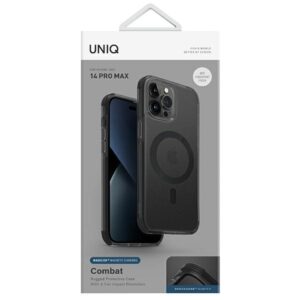 UNIQ Combat Dėklas Apple iPhone 14 Pro Max 6,7" Magclick Charging concrete charcoal - Image 8