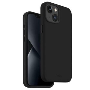 UNIQ Lino Dėklas Apple iPhone 14 Plus / 15 Plus 6,7" midnight juodos spalvos - Image 1