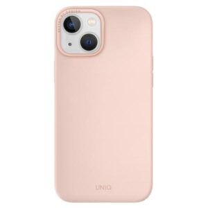 UNIQ Lino Hue Dėklas Apple iPhone 14 Plus / 15 Plus 6,7" Magclick Charging blush rožinės spalvos - Image 2
