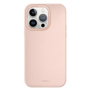 UNIQ Lino Hue Dėklas Apple iPhone 14 Pro Max 6,7" Magclick Charging blush rožinės spalvos - Image 2