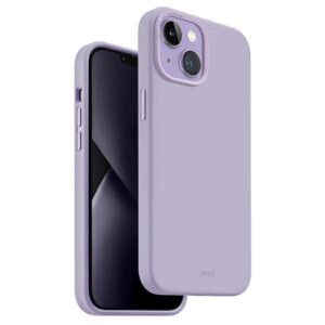 UNIQ Lino Dėklas Apple iPhone 14 Plus / 15 Plus 6,7" lilac lavender - Image 1