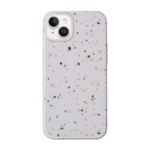 UNIQ Coehl Terrazzo Dėklas Apple iPhone 14 Plus / 15 Plus 6,7" sandstone - Image 1