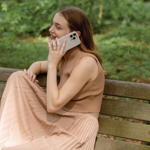 UNIQ Coehl Terrazzo Dėklas Apple iPhone 14 Plus / 15 Plus 6,7" sandstone - Image 3