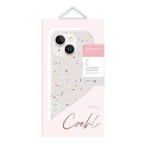 UNIQ Coehl Terrazzo Dėklas Apple iPhone 14 Plus / 15 Plus 6,7" sandstone - Image 5