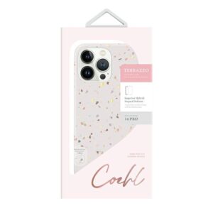 UNIQ Coehl Terrazzo Dėklas Apple iPhone 14 Pro 6,1" sandstone - Image 5