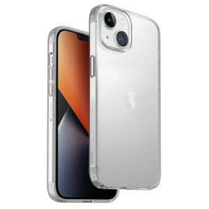 UNIQ Dėklas Air Fender Apple iPhone 14 Plus / 15 Plus 6.7" nude skaidrus