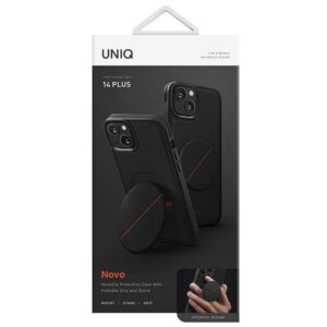 UNIQ Novo Dėklas Apple iPhone 14 Plus / 15 Plus 6,7" midnight juodos spalvos - Image 7