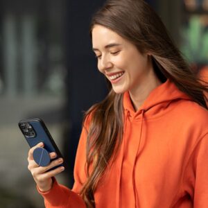 UNIQ Novo Dėklas Apple iPhone 14 Pro 6,1" midnight juodos spalvos - Image 4