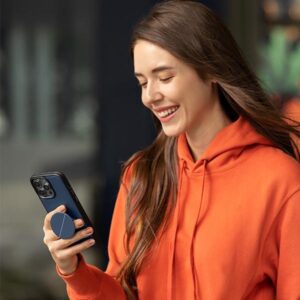 UNIQ Novo Dėklas Apple iPhone 14 Pro Max 6,7" midnight juodos spalvos - Image 4