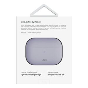 UNIQ Lino Dėklas AirPods Pro 2 gen Silicone lilac - Image 6