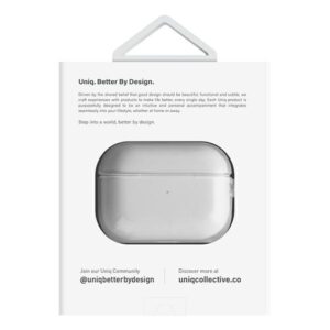 UNIQ Glase Dėklas AirPods Pro 2 gen glossy clear - Image 5