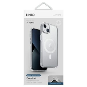 UNIQ Combat Dėklas Apple iPhone 14 Plus / 15 Plus 6,7" Magclick Charging satin clear - Image 2