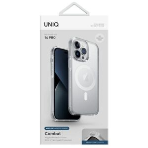 UNIQ Combat Dėklas Apple iPhone 14 Pro 6,1" Magclick Charging satin clear - Image 2