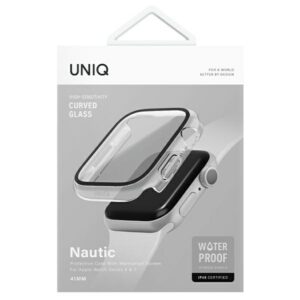 UNIQ Dėklas Nautic Apple Watch Series 7/8/9 45 mm ave skaidrus - Image 5
