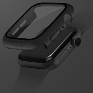 UNIQ Dėklas Nautic Apple Watch Series 7/8/9 45 mm juodos spalvos - Image 3