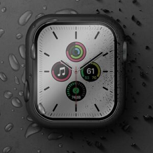 UNIQ Dėklas Nautic Apple Watch Series 7/8/9 45 mm juodos spalvos - Image 4