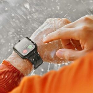 UNIQ Dėklas Nautic Apple Watch Series 7/8/9 45 mm juodos spalvos - Image 5