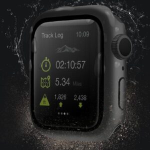 UNIQ Dėklas Nautic Apple Watch Series 7/8/9 45 mm juodos spalvos - Image 6