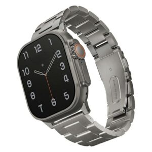 UNIQ Osta apyrankė Apple Watch 42/44/45/49mm Series 1-8/SE/SE2//SE3/Ultra1/2/3 Stainless Steel sidabro spalvos