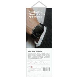UNIQ Osta apyrankė Apple Watch 42/44/45/49mm Series 1-8/SE/SE2//SE3/Ultra1/2/3 Stainless Steel sidabro spalvos - Image 5