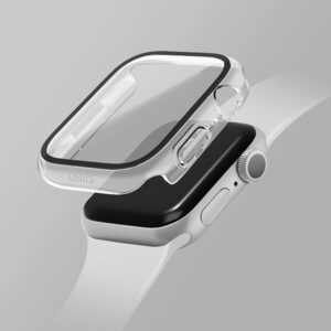 UNIQ Nautic Dėklas Apple Watch Series 7/8 41mm dove clear - Image 3