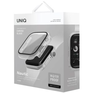 UNIQ Nautic Dėklas Apple Watch Series 7/8 41mm dove clear - Image 6