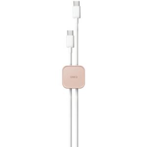 UNIQ Pod self-adhesive cable organizer 8vnt blush rožinės spalvos