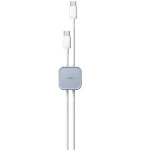 UNIQ Pod self-adhesive cable organizer 8vnt arctic blue