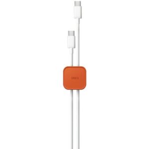 UNIQ Pod self-adhesive cable organizer 8vnt sienna oranžinės spalvos - Image 1
