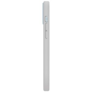 UNIQ dėklas Lino Hue Apple iPhone 15 / 14 / 13 6.1" Magclick Charging chalk pilkos spalvos - Image 5
