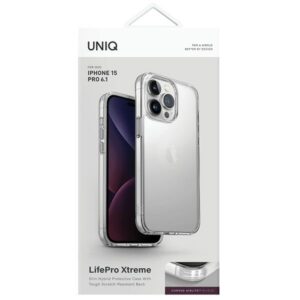 UNIQ dėklas LifePro Xtreme Apple iPhone 15 Pro 6.1" crystal clear - Image 2