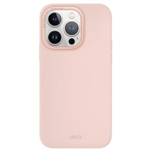UNIQ dėklas Lino Hue Apple iPhone 15 Pro 6.1" Magclick Charging blush rožinės spalvos - Image 2