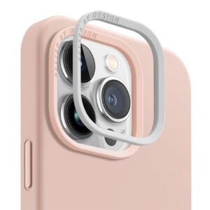 UNIQ dėklas Lino Hue Apple iPhone 15 Pro 6.1" Magclick Charging blush rožinės spalvos - Image 3